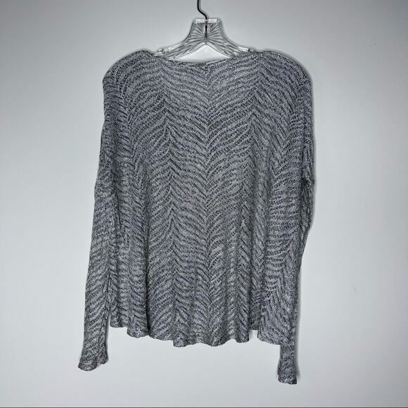 Generation Love zebra print lightweight knit sweater size M/L - Picture 3 of 7